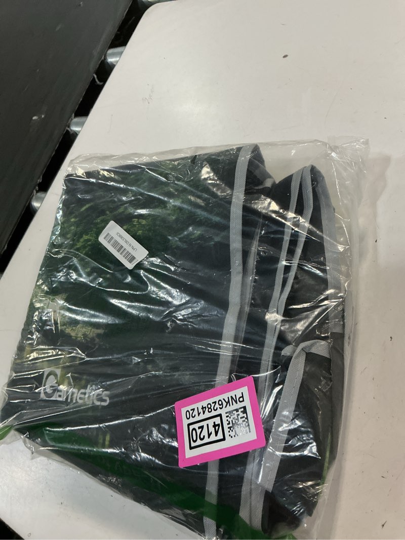 Condition photo showing As Is for garnetics outdoor tv cover 55 inch weatherproof tv enclosures with smart shield screen protectors, ideal for outdoor use, moving, and storage - forest 55" hq forest