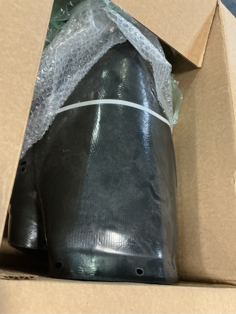 Condition photo showing As Is for trq front left inner fender liner black drivers side compatible with 2014-2020 chevrolet impala gm1248238 gm1248267 bda04461