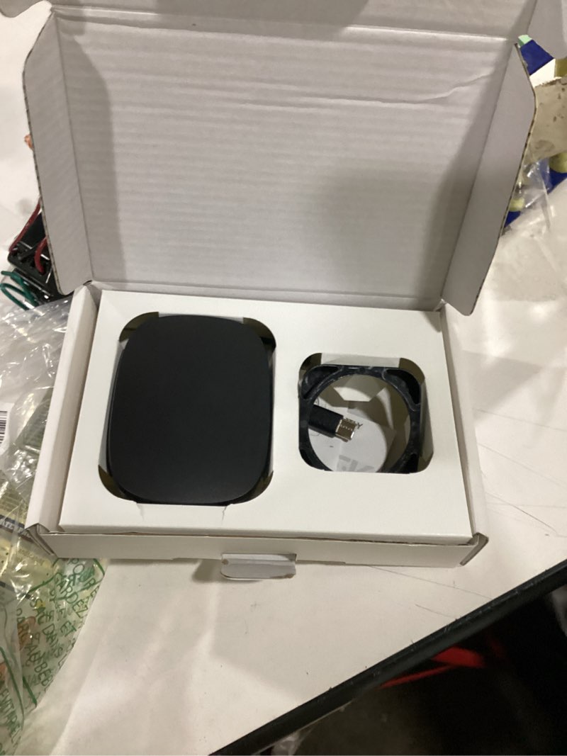 Condition photo showing New/Like New for doohoeek updated charging case compatible with oura ring 4 & 3, wireless power station fits official chargers & fit all-sized rings gen 4 & 3 1000mah (not a charger) (black, ring4/3) ring4/3 black