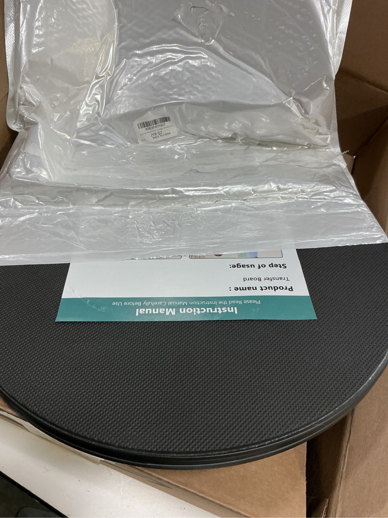 Condition photo showing Good Condition for patient transfer disc-assist client to move position-transfer disc for a hemiplegic fracture patient-360 degree rotation for turns-transferring between seats-change in direction
