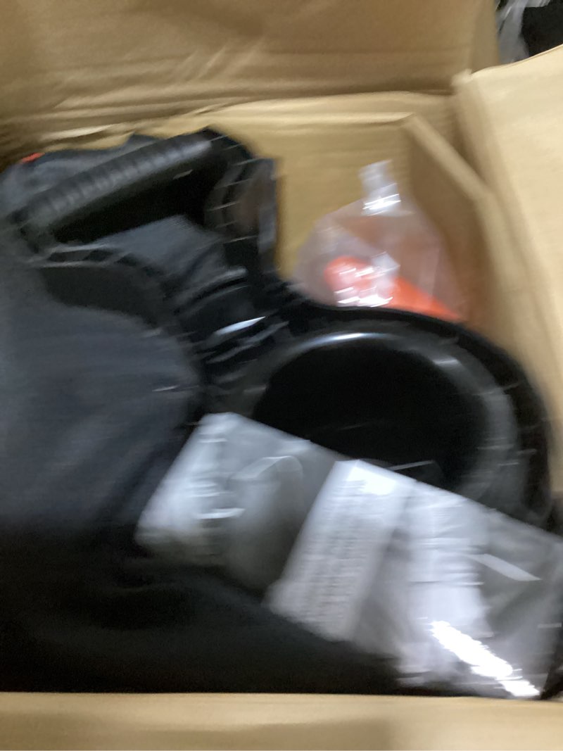 Condition photo showing As Is for BLACK+DECKER Leaf Blower, Leaf Vacuum and Mulcher 3 in 1, Backpack Blowers for Lawn Care,250 mph Airflow, 400 cfm Delivery Power, Reusable Bag Included, Corded (BEBL7000)