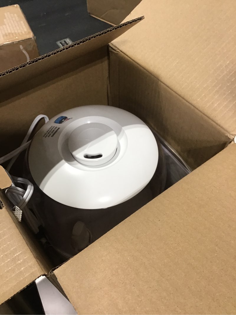 Condition photo showing New/Like New for DREO Humidifiers for Bedroom, 3L Top Fill 30H & 26dB Quiet Runtime for Large Room, Cool Mist Ultrasonic Humidifier with Humidity Sensor, Night Light for Home, Baby, Nursery, Plants, New Edition Pearl White