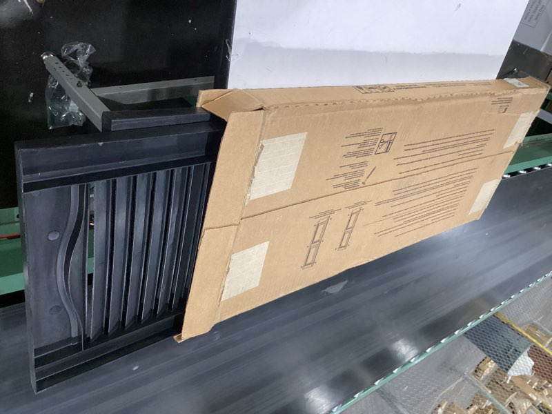 Condition photo showing Good Condition for builders edge open louver vinyl shutters