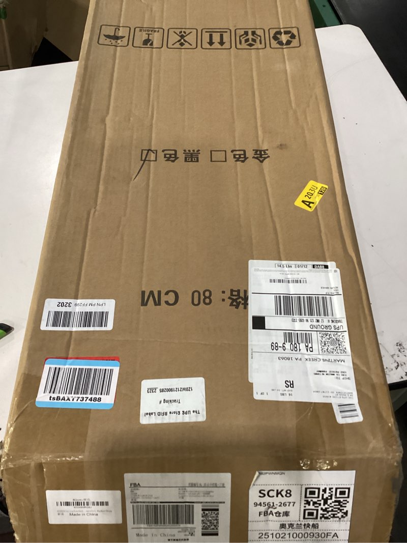 Condition photo showing New/Like New for KUZRZNH Ceiling Wine Hanger with Acrylic Board - Adjustable Iron Hanging Wine Glass and Bottle Rack 