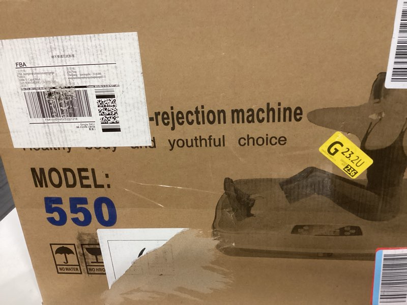 Condition photo showing Good Condition for Vibration Plate Exercise Machine, Health & Fitness Full Body Vibration Platform, Portable Vibration Plate Platform for Weight Loss Home Fitness, Lymphatic Drainage, w/Resistance Bands+Remote Red