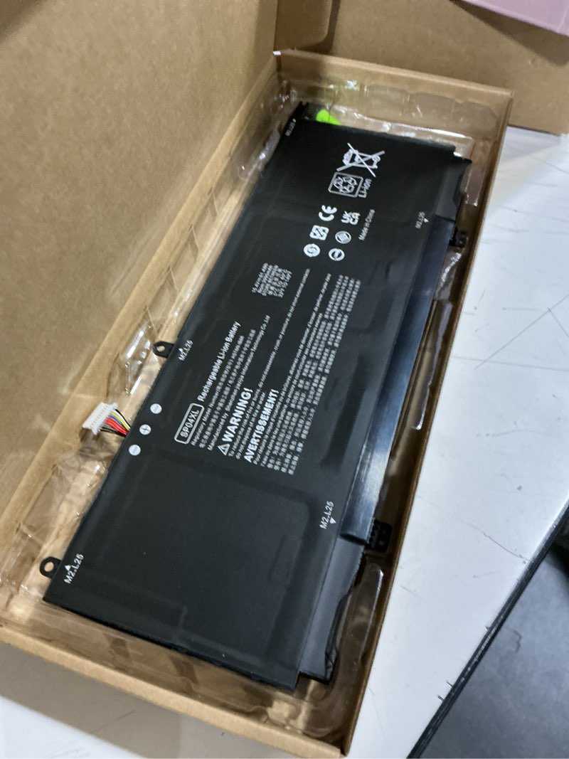 Condition photo showing Good Condition for sp04xl l28764-005 laptop battery replacement for hp spectre x360 13t-ap000 13-ap0053dx 13-ap0xxx 13-ap0013dx 13-ap0045nr series hstnn-ib8r hstnn-ob1b l28538-ac1 tpn-q203 61.4wh 12.48*5.31*1.26 inches sp04xl