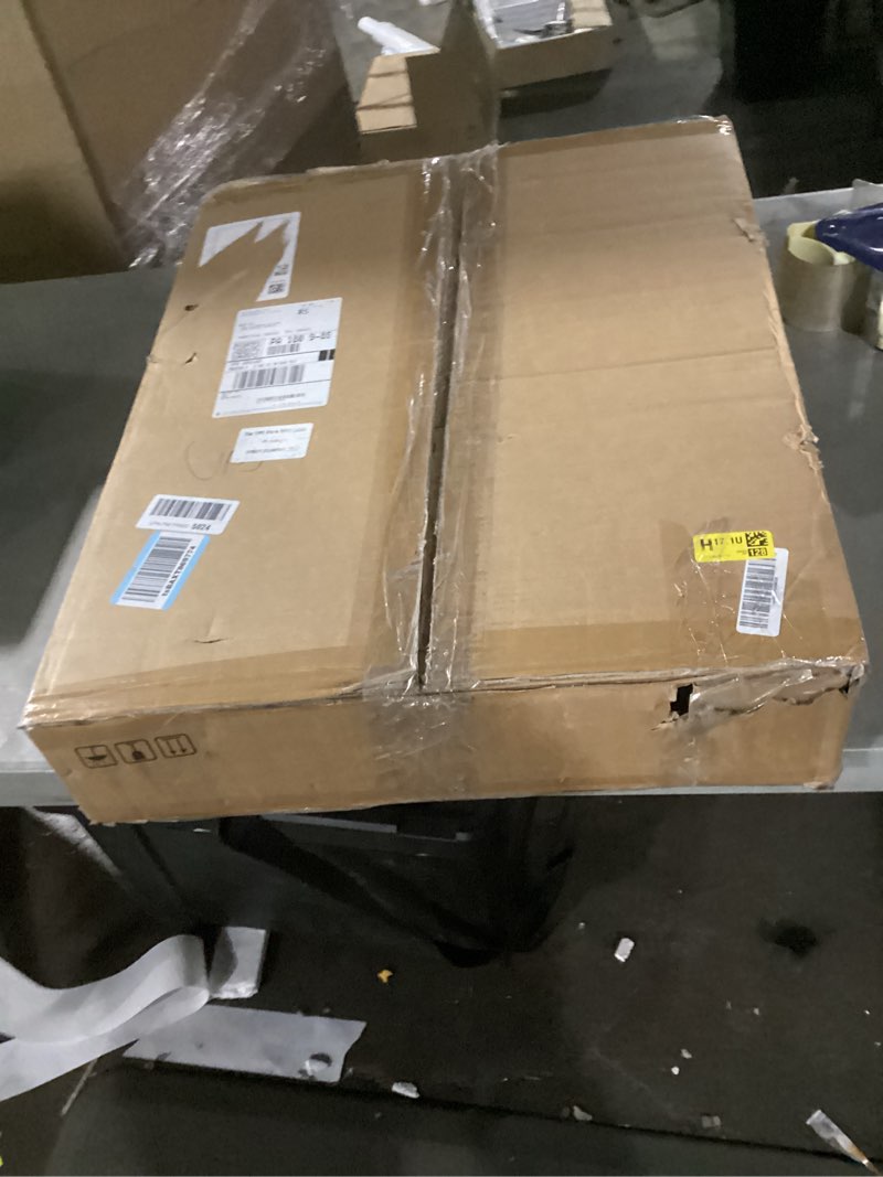 Condition photo showing As Is for Tecmojo 12U Wall Mount Server Rack, Open Frame Network Rack for 19" Computer/AV/Data/IT/Media Equipment, 18" Depth, 16" Apart Mounting Holes, Swing Gate, Square and Tapped Holes 12U/18" Depth (New)