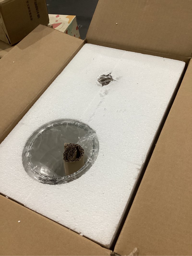 Condition photo showing New/Like New for ELYONA 2 Pack Bubble Glass Pendant Light 8 inch Industrial Kitchen Hanging Pendant Light Fxitures Modern Hand Blown Seeded Glass for Farmhouse Dining Room Bar Bedroom Living Room Black Black-2 Pack