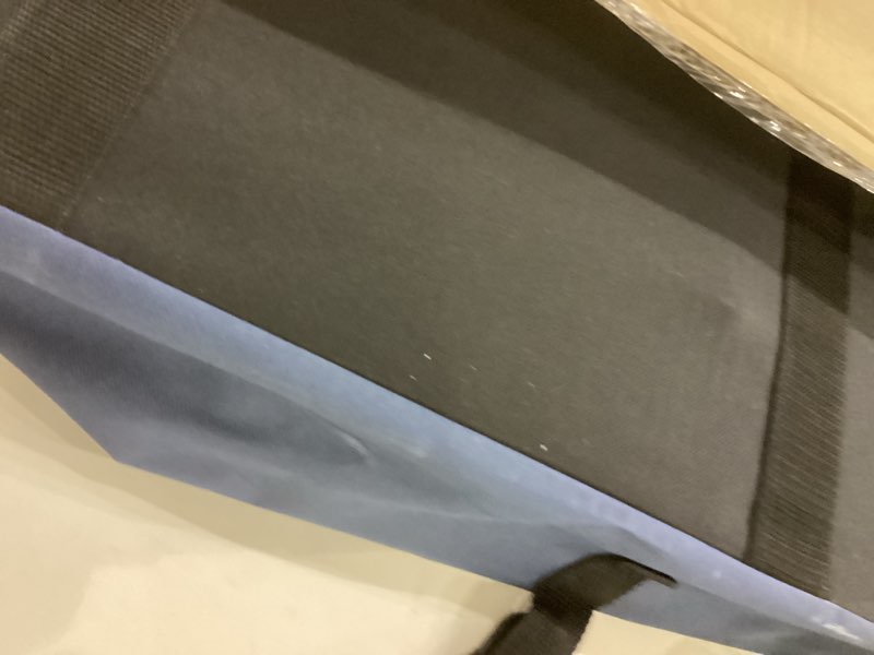 Condition photo showing Good Condition for Extra Large Cat Carrier Soft Sided, Portable Small Dog Carrier for 2 Cats, 24"x16.5"x16" Car Travel Folding Comfortable Design with Bowl, Blue