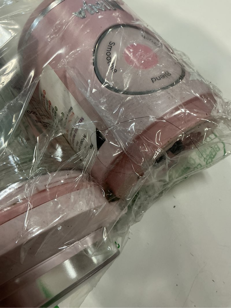 Condition photo showing As Is for Ninja Blast Max, Portable Blender + Twist & Go, Personal Smoothie, Blend, Ice Crush, 3 Programs, Cordless, 22 oz removable Vessel, Dishwasher Safe, Leakproof, Pink, BC251PK