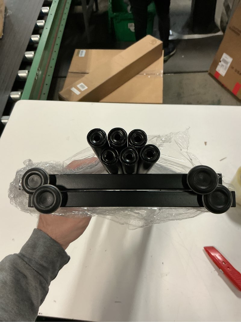 Condition photo showing As Is for 3-Tier 3D Filament Storage Rack - Heavy Duty 3d Printer Filament Rack for 30 Rolls, Metal Spool Shelf for PLA, ABS, TPU Filament Storage, Filament Holder for 3D Printing Workstation, Office,Workshop 3 Tier