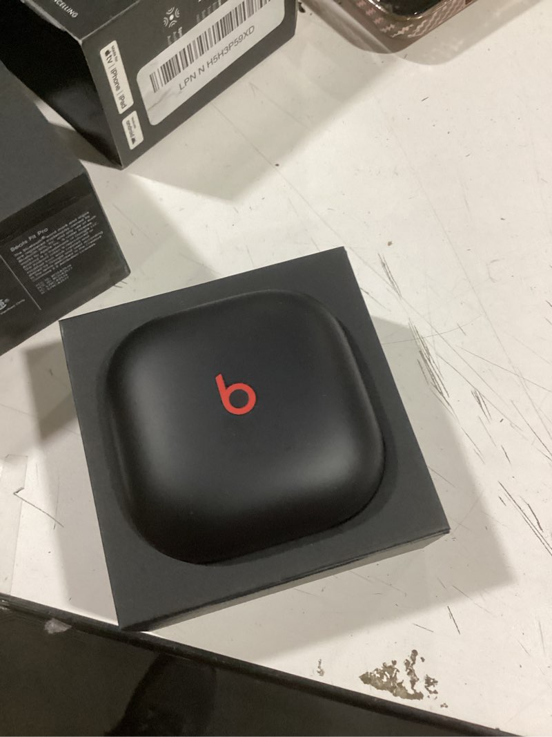 Condition photo showing Good Condition for beats fit pro (1st gen) - true wireless noise cancelling earbuds - active noise cancelling - sweat resistant earphones, compatible with apple & android, class 1 bluetooth®- beats black beats black fit pro without applecare+