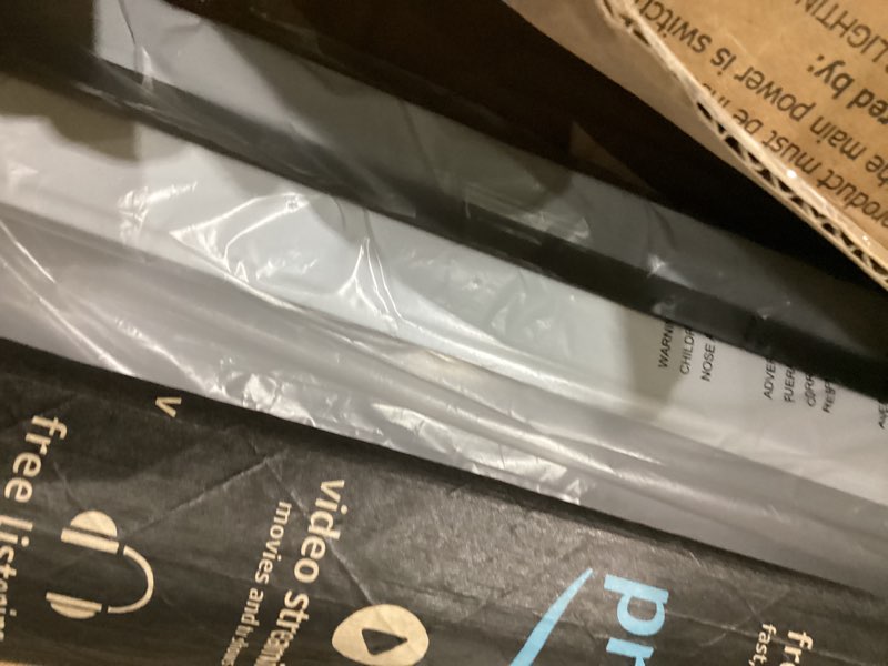 Condition photo showing Good Condition for (Box damaged)  ALUSSO® 3CCT 3000K/4000K/5000K Adjustable LED Wraparound Light, 4FT 40W LED Shop Lights, Low-Profile Flush Mount Ceiling Light Fixture for Kitchen, Closet, Garage, Office, Hallway, 2Pack White 2Pack