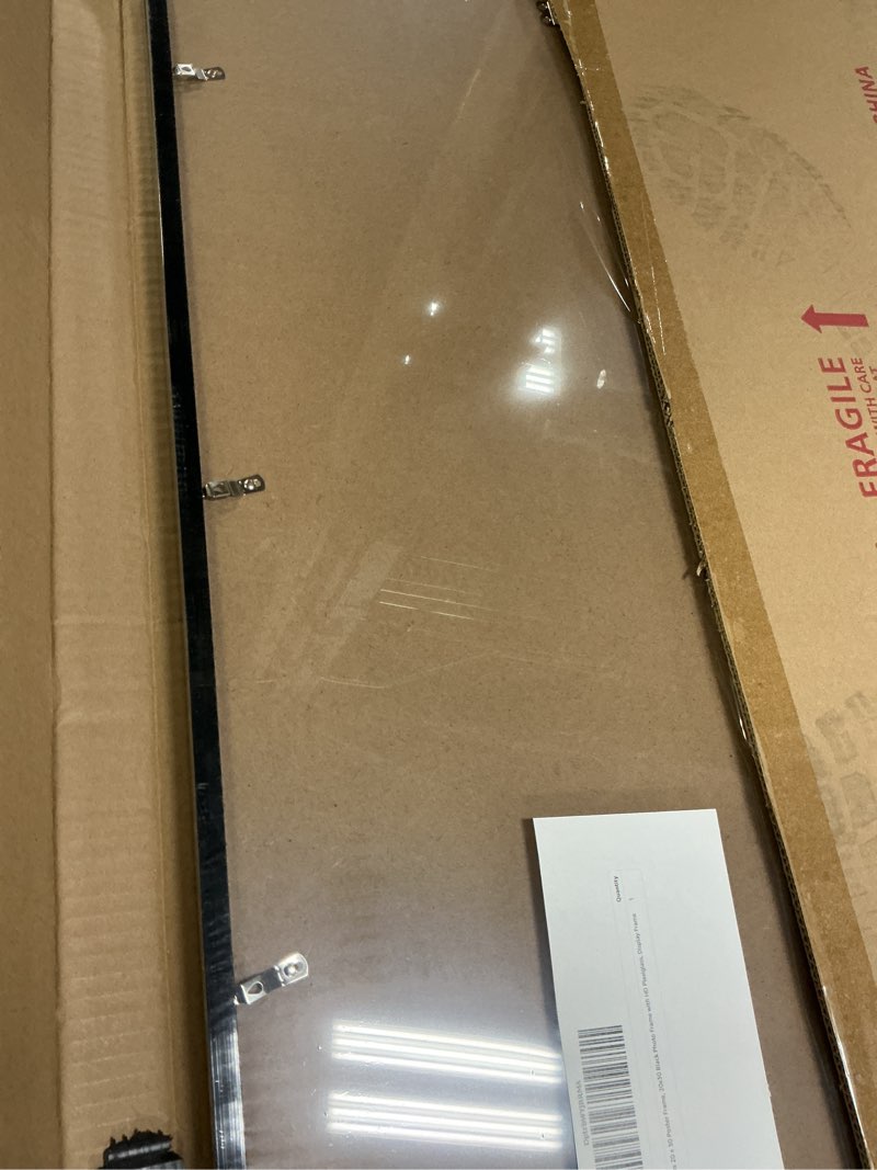 Condition photo showing Good Condition for LaVie Home 20x30 Picture Frame 2 pack, Display Pictures 20 x 30 Poster Frame, 20x30 Black Photo Frame with HD Plexiglass, Display Frame for Vertical or Horizontal, Classic Collection