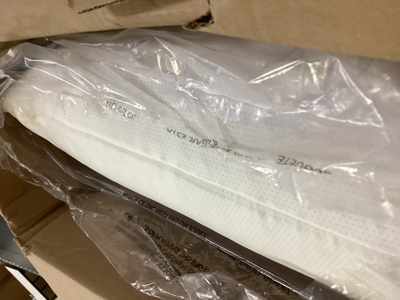 Condition photo showing New/Like New for purple harmony pillow – talalay latex foam cooling pillow for combo or side sleepers, 360º hex gelflex grid for no-pressure support and luxurious weightless feel - standard, medium feel, med height