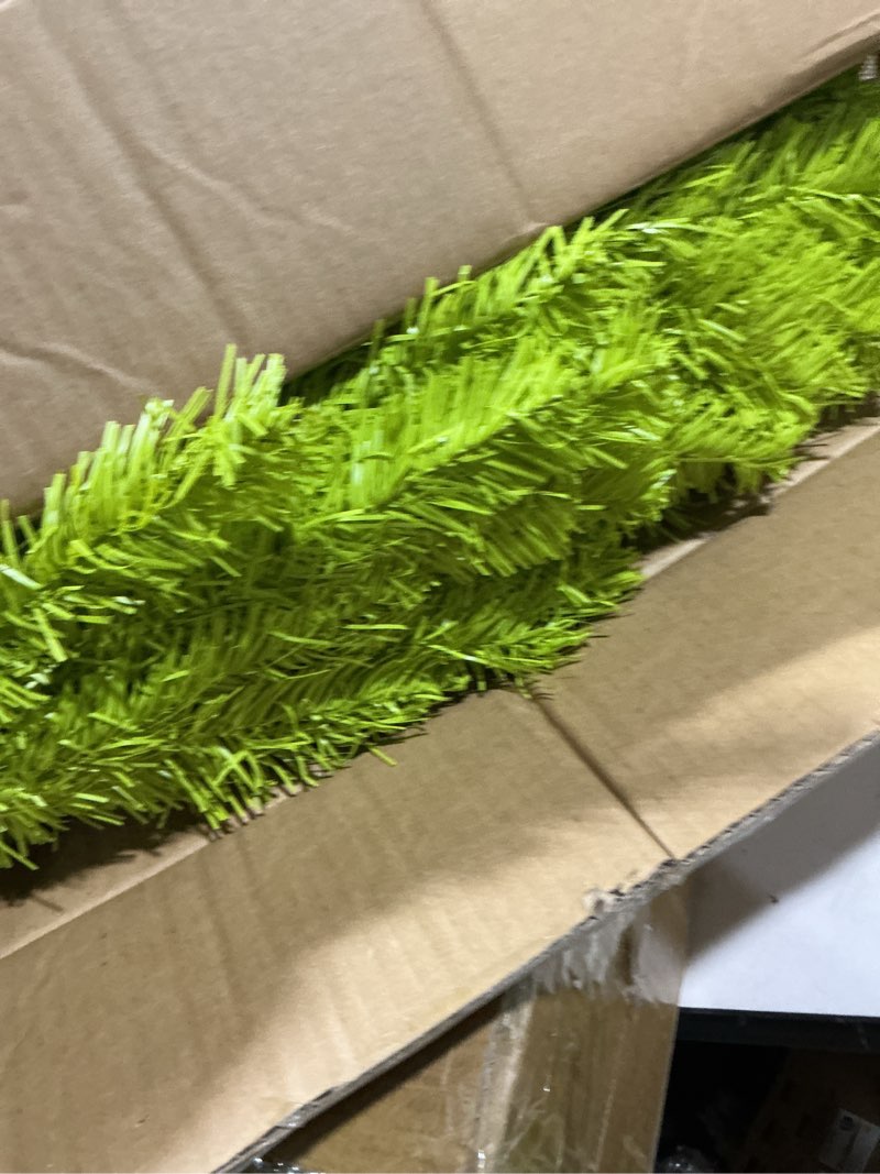 3FT Mini Tabletop Artificial Christmas Tree Xmas Holiday Whimsical Pre-Lit Green Tree with 50 LED St