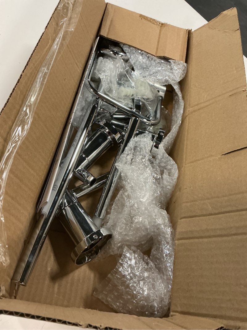 Condition photo showing Good Condition for delta nic64-pc nicoli 4 piece bath accessory set polished chrome finish