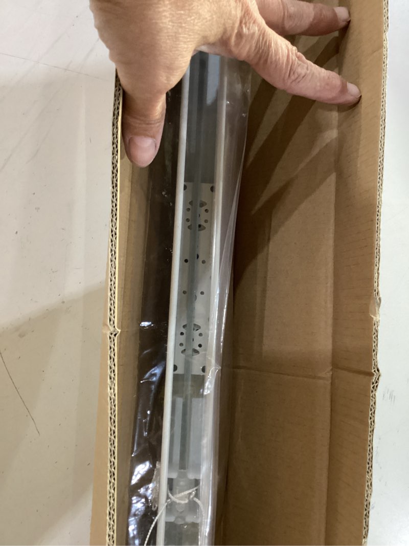 Condition photo showing Good Condition for aluminum mini blinds for windows cordless horizontal window shades for light adjustment, metal venetian blinds waterproof for bedroom, bathroom, 52" w x 48" h, white white 52"w x 48"h