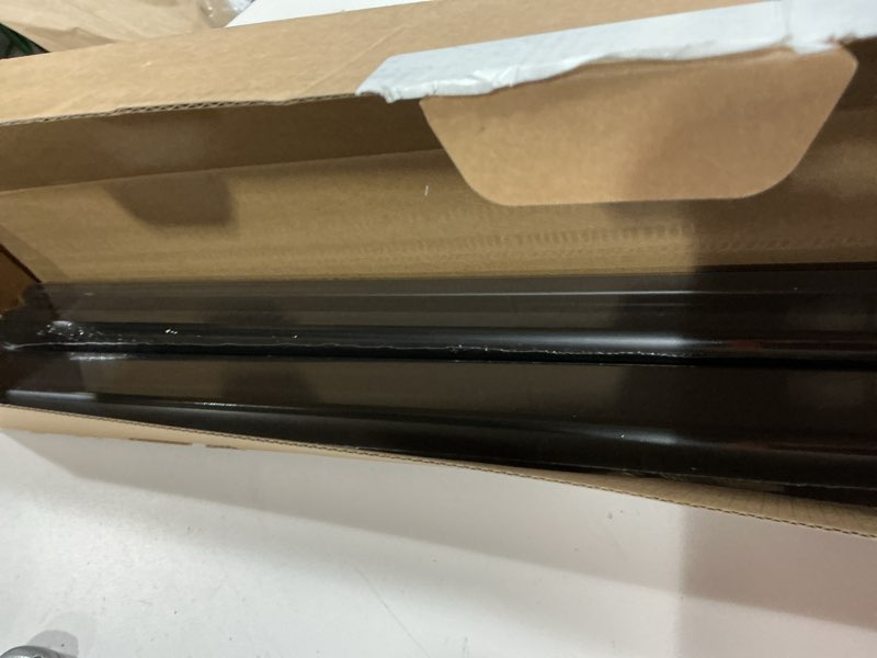 Condition photo showing New/Like New for SDNBHT Industrial Stair Handrail Wall-Mounted Hand Rails for  Indoor Stairs Black Pipe Stair Railing Indoor Metal Hand Rail for Indoor & Outdoor Steps Aluminum Staircase Handrail for Stairs 3ft 3 ft 2 pack