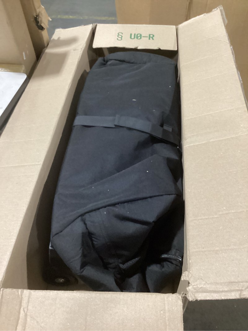 Condition photo showing New/Like New for YOREPEK Stroller Bag Compatible with UPPAbaby Vista V2/V3 and Cruz V2 (No Wheel Removal Needed), Padded Stroller Travel Bag with Wheels, Foldable Stroller Cover with Storage Pocket, All Black