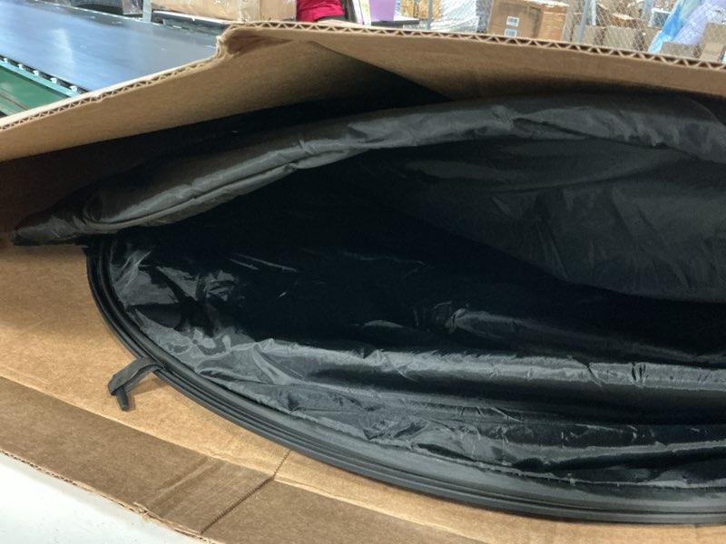 Condition photo showing As Is for AKOZLIN Portable Pop Up Shower Tent Instant Privacy Dressing Changing Shelter Outdoor Shower Room Camp Toilet Tent