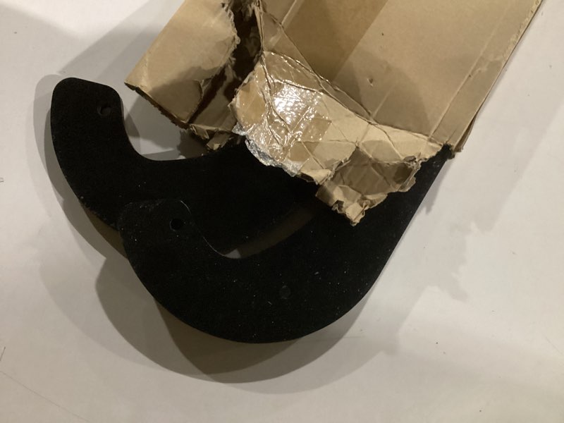 Condition photo showing As Is for ANTO 84-1980 Paddles, 75-8780 Scraper, 114-3779 Knob Handle for Toro CCR Powerlite Snowthrower