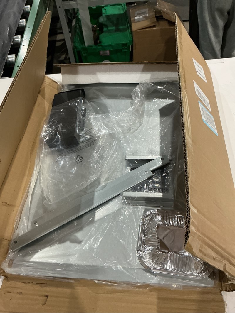 Condition photo showing As Is for universal grease tray with catch pan for nexgrill 720-0888s 720-0888, charbroil, dynaglo, kenmore, bhg, grill master, backyard, uniflame, expert gas grill, drip pan for 3/4/5/6 burner gas grill models