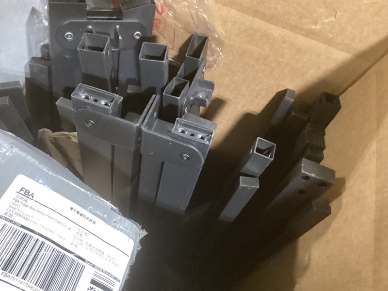 Condition photo showing As Is for Metal Bed Frame,King Size Bed Frame with Storage Space,Heavy Duty Sturdy Mattress Foundation,Easy Assembly,No Box Spring Needed,Black,12 Inch,King King 12 Inch