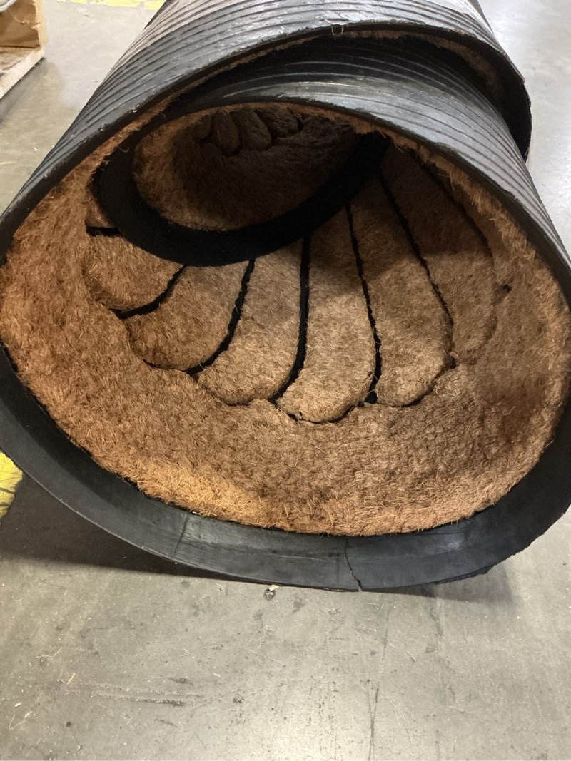 Condition photo showing Good Condition for Kempf Half Round Inlaid Sun Ray Doormat, Outdoor, Entrance Mat, Extra Large Size, Great for Double Doors, Heavy Duty, 3 x 6-feet