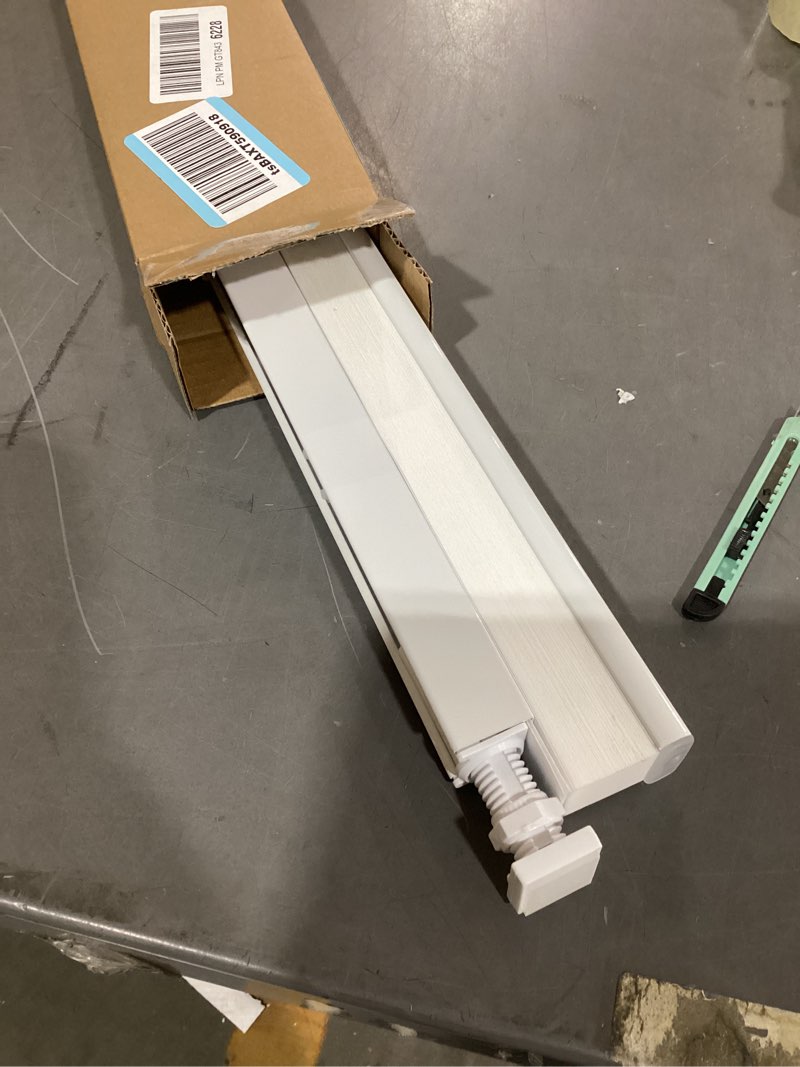 Condition photo showing New/Like New for lazblinds cordless cellular shades, no tools no drill light filtering honeycomb shades pleated blinds for windows, 21.5'' w x 48'' h, white light filtering-white 21 1/2'' w x 48'' h