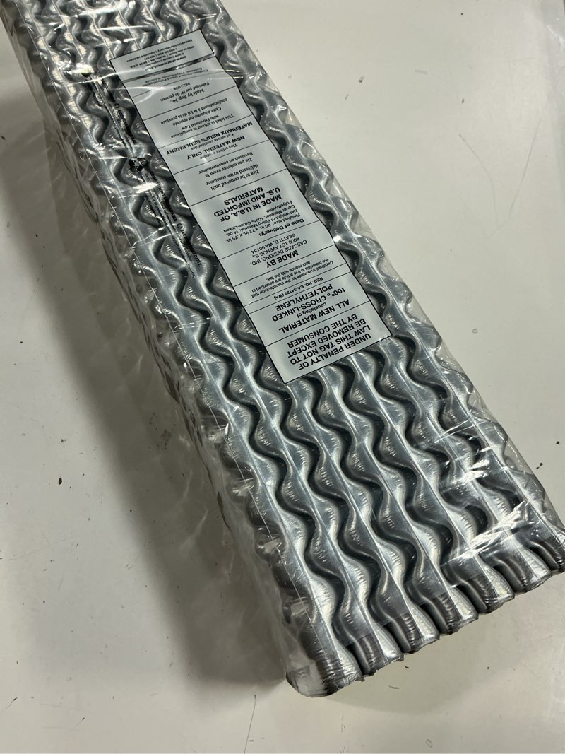 Condition photo showing New/Like New for therm-a-rest z lite sol camping and backpacking sleeping pad limon/silver regular - 20 x 72"