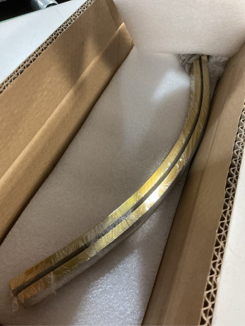 Condition photo showing Good Condition for caneoe modern wall sconce, 39inch gold led wall light fixtures,6000k bathroom vanity light fixtures over mirror indoor bedroom wall lamps for living room hallway sconces lighting gold,6000k,1 pack