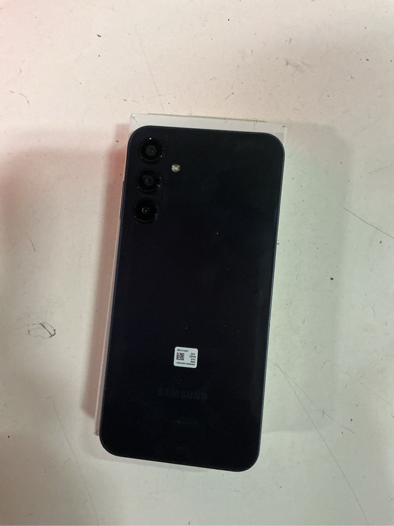 Condition photo showing Good Condition for samsung galaxy a15 5g (128gb, 2024) 6.5" 90hz amoled, 50mp camera, 4g volte (fully unlocked international model for at&t, t-mobile, verizon, global) a156u (blue black) (renewed)***working condition verified.no network or connectivity tests were performed. bidder be advised ***