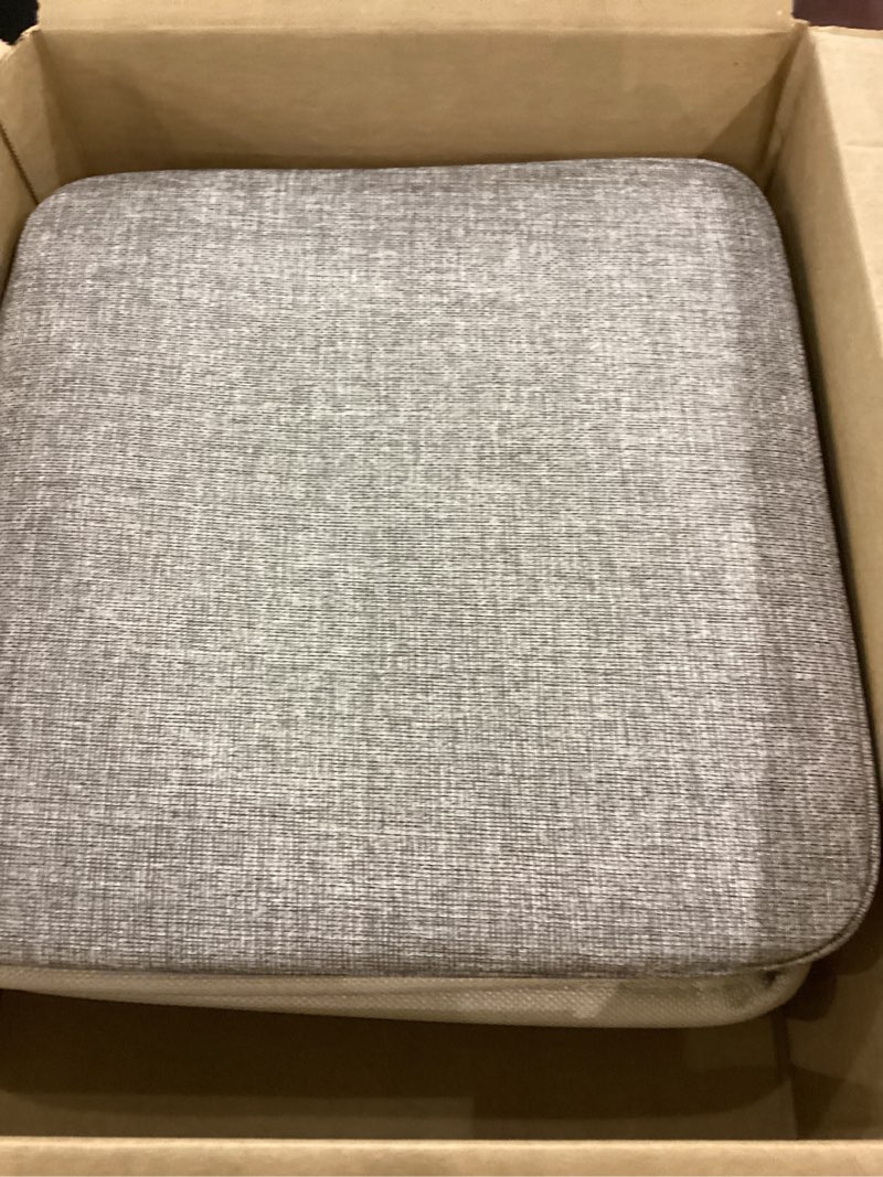 HSDT Fabric Cube Storage Bins 13x13x12.5 Inch Grey-Black Cube Storage Boxes Collapsible Large Cloth 