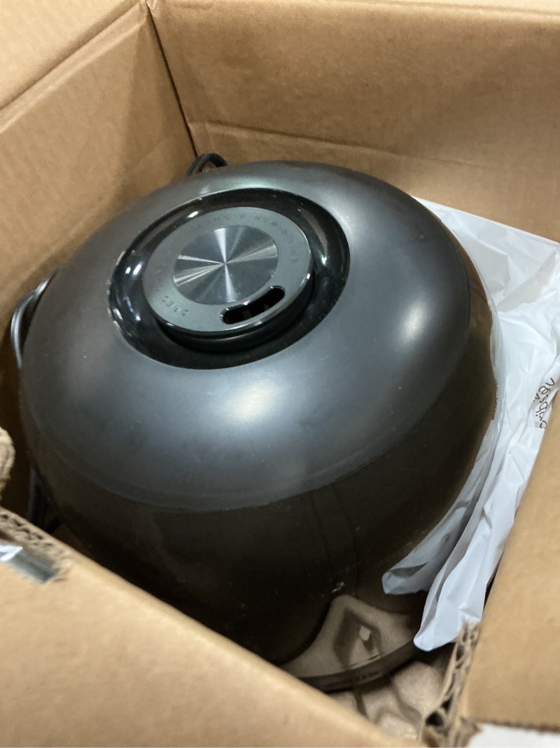 Condition photo showing As Is for Dreo Humidifiers for Bedroom, 3L Top Fill 30H & 26dB Quiet Runtime for Large Room, Cool Mist Ultrasonic Humidifier with Humidity Sensor, Night Light for Home, Baby, Nursery, Plants, 360° Nozzle, Black