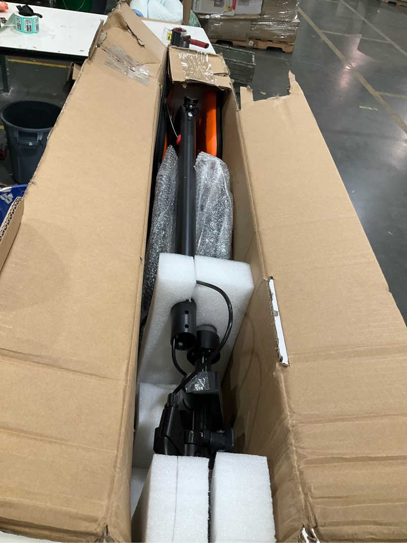 Condition photo showing Good Condition for qlaway electric scooter with seat for adults, 8.5"/10" tires, 19/22mph, 350w/500w powerful motor, 15/22 miles long range, foldable & portable commuter escooter with dual braking system, app control black