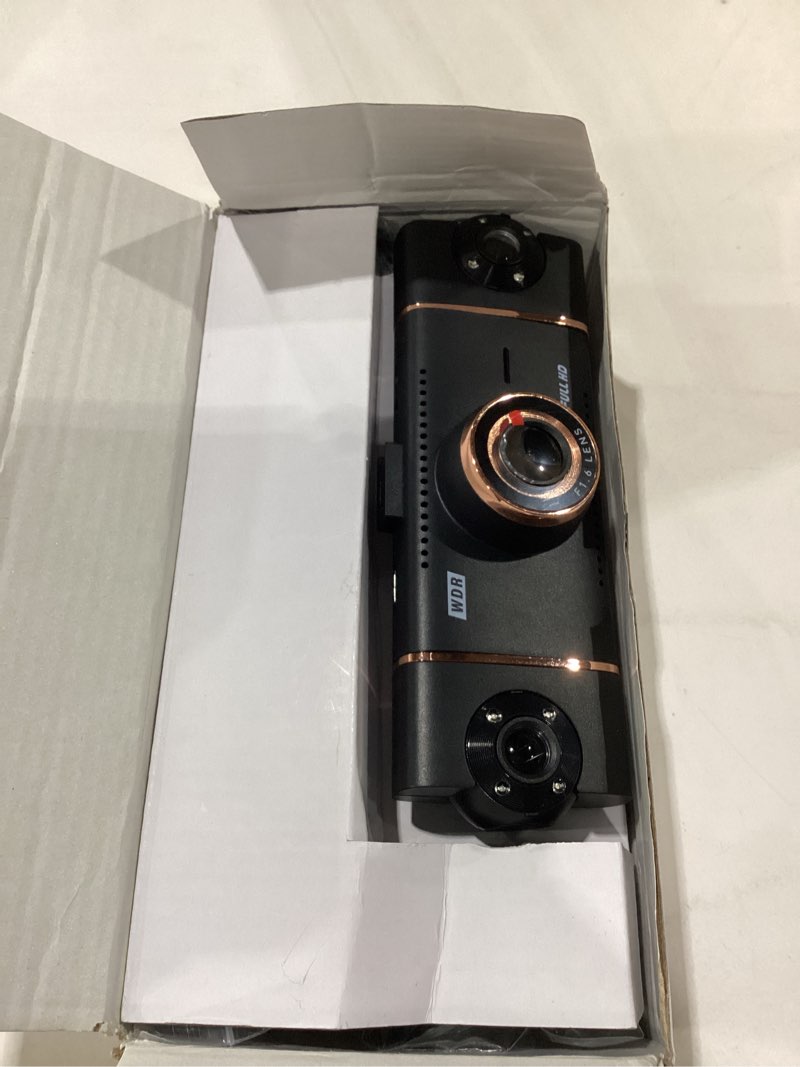 4 channel 360° dash cam front rear inside & left right,includes 64gb sd card