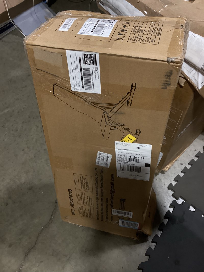 Condition photo showing New/Like New for yoleo adjustable weight bench for home gym, astm-certified 827lbs, 98% pre-assembled, foldable gym bench with 84 positions incline decline flat, wider seat