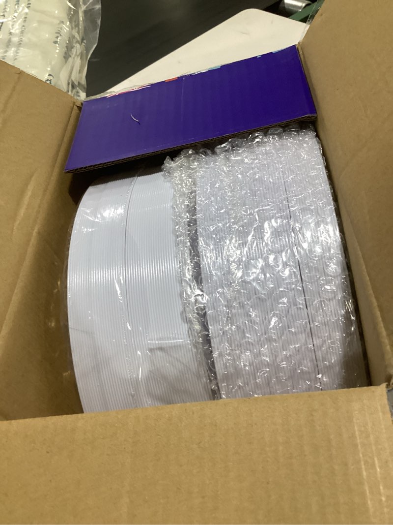 Condition photo showing Good Condition for bucla 100pieces gold plastic dinner plates - 10.25inch white and gold plates disposable for party - ideal for wedding, party & daily use gold 10.25inch