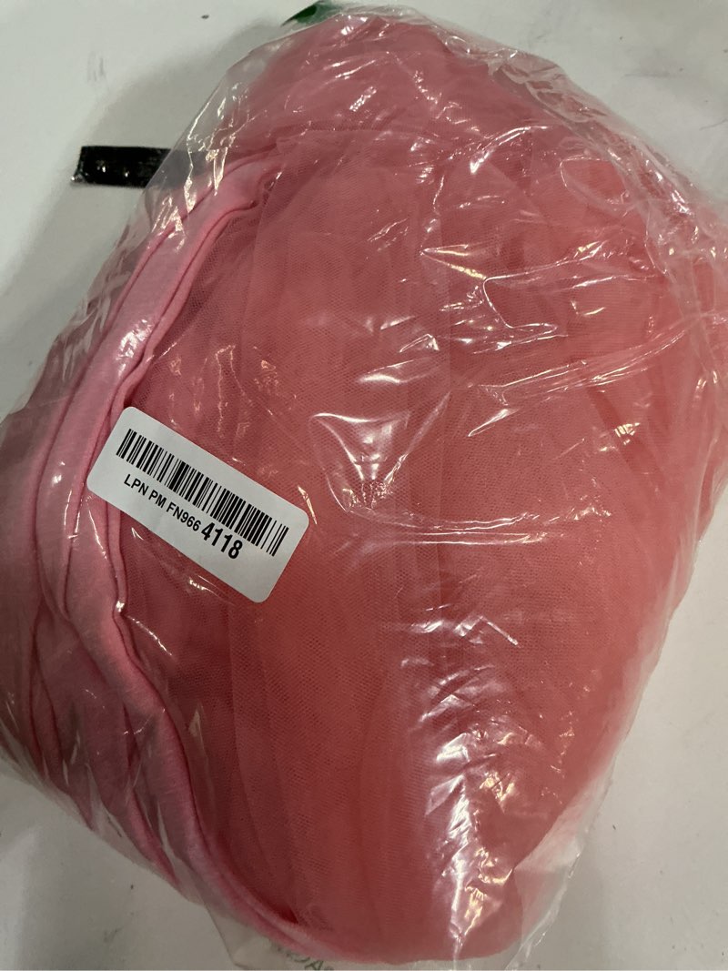 Condition photo showing As Is for women off shoulder long sleeve maternity dress tulle elegant slim fit gown baby shower photography maxi dress for photo shoot x-large pink