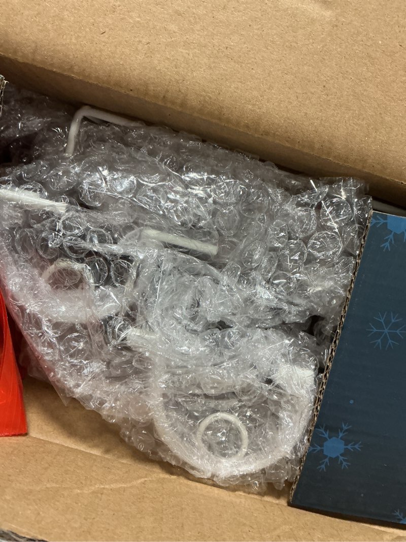 Condition photo showing Good Condition for JOIEDOMI Lighted Candy Cane Christmas Decorations Outdoor, 50 Pre-Lit LED Warm White Candy Canes Lights for Christmas Yard Decor, Light Up Xmas Lawn Ornaments with Metal Stakes for Outside Porch