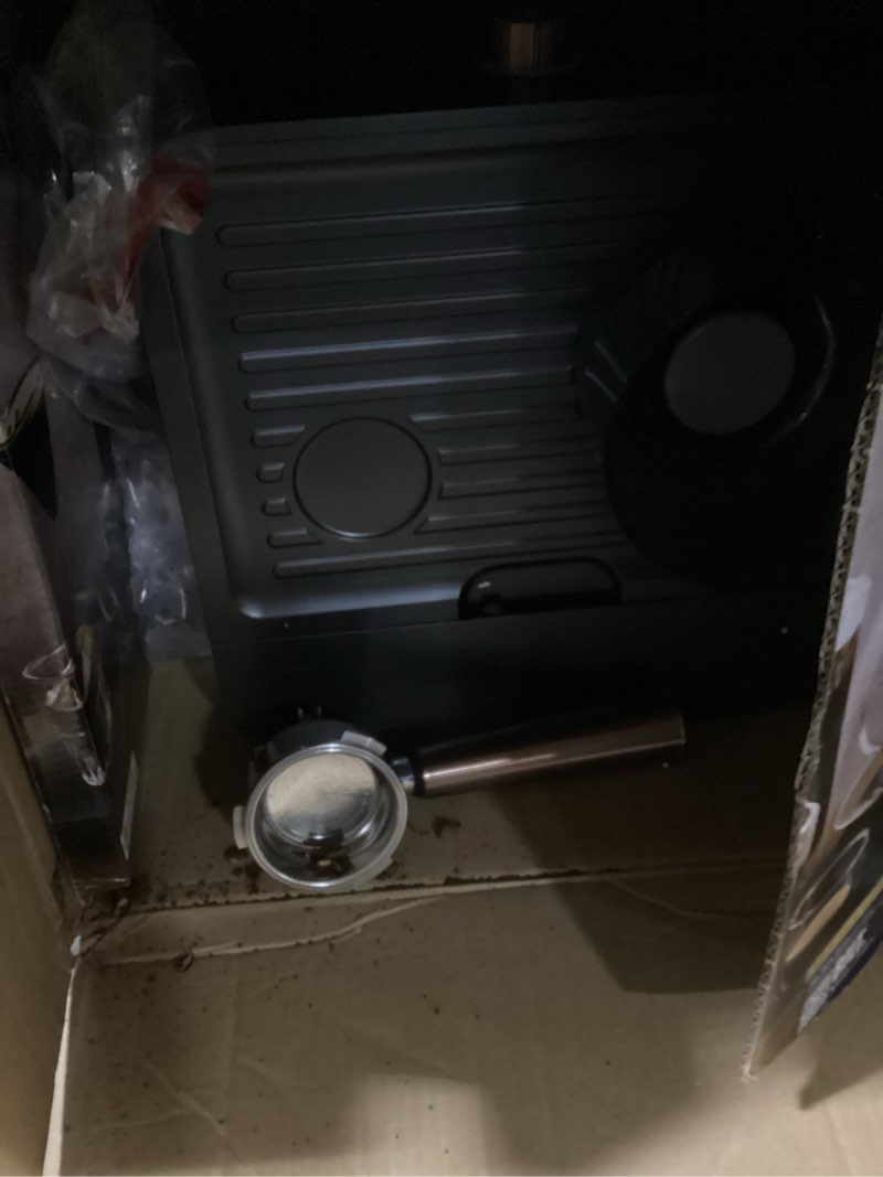 Condition photo showing Good Condition for Café Bellissimo Semi Automatic Espresso Machine + Milk Frother | WiFi Connected| Built-In Bean Grinder, 15-Bar Pump & 95-Ounce Water Reservoir | Matte Black, C7CESAS3RD3