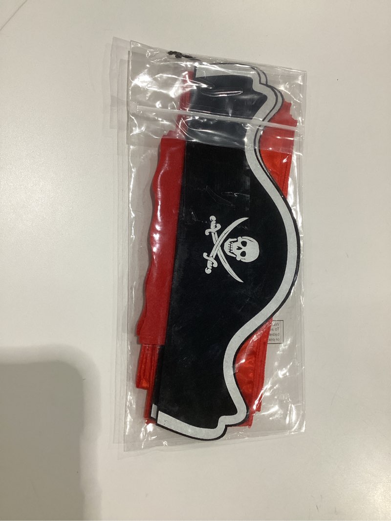Condition photo showing Good Condition for Scotamalone Halloweens Pirate-Accessories for Men Women Pirate-Party Favors Supplies Red, SIMILAR TO STOCK PHOTO 
