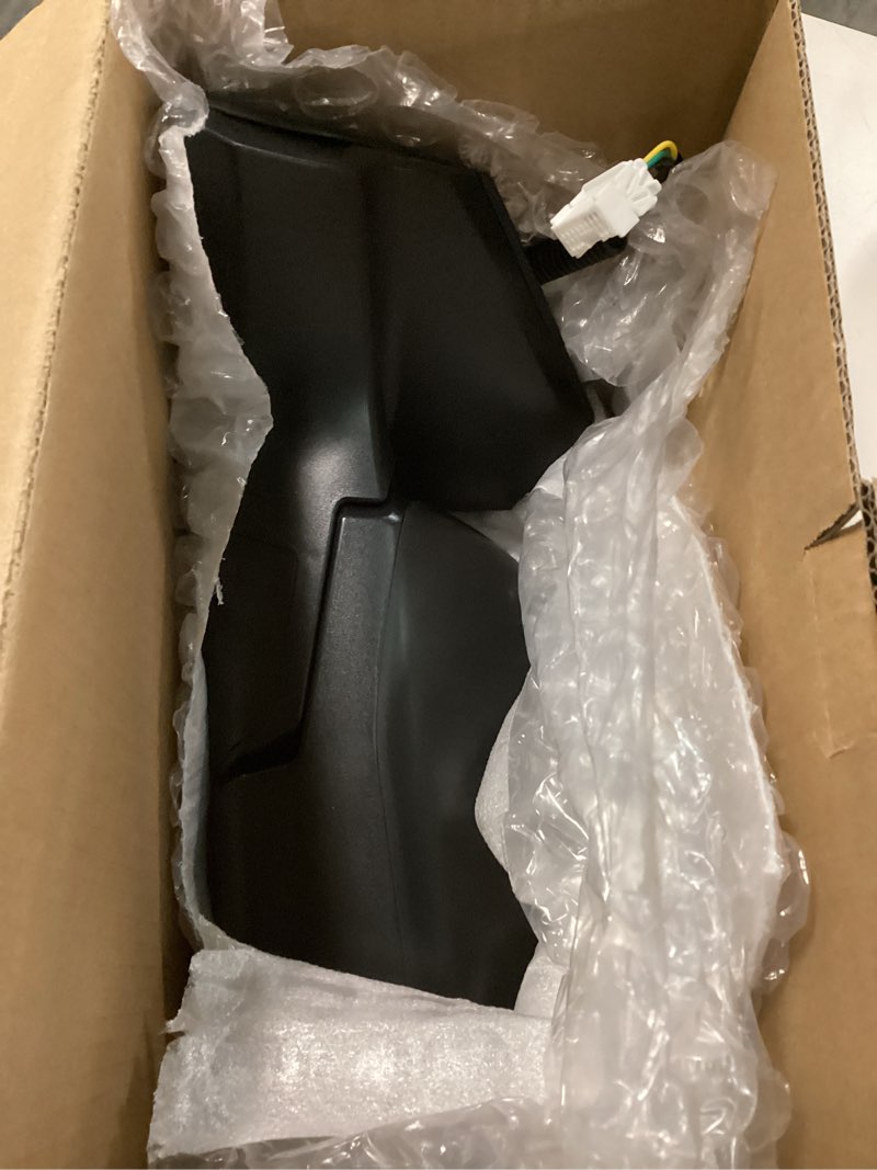 Condition photo showing Good Condition for Left Driver Side Mirror Compatible With 2012 2013 2014 2015 2016 Honda CRV CR-V With Manual Folding Power Glass Black Replace#76258-T0A-A11(3Pins) 3Pins Left