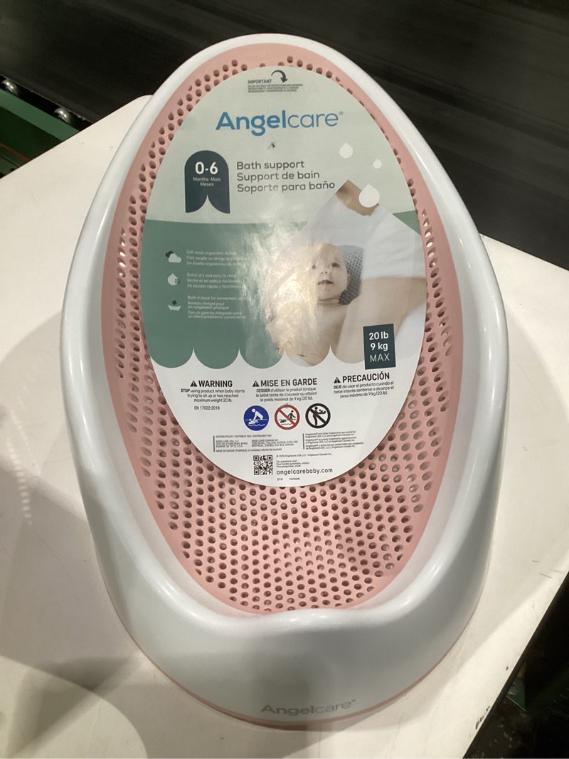 Condition photo showing Good Condition for angelcare baby bath support (pink) | ideal for babies less than 6 months old