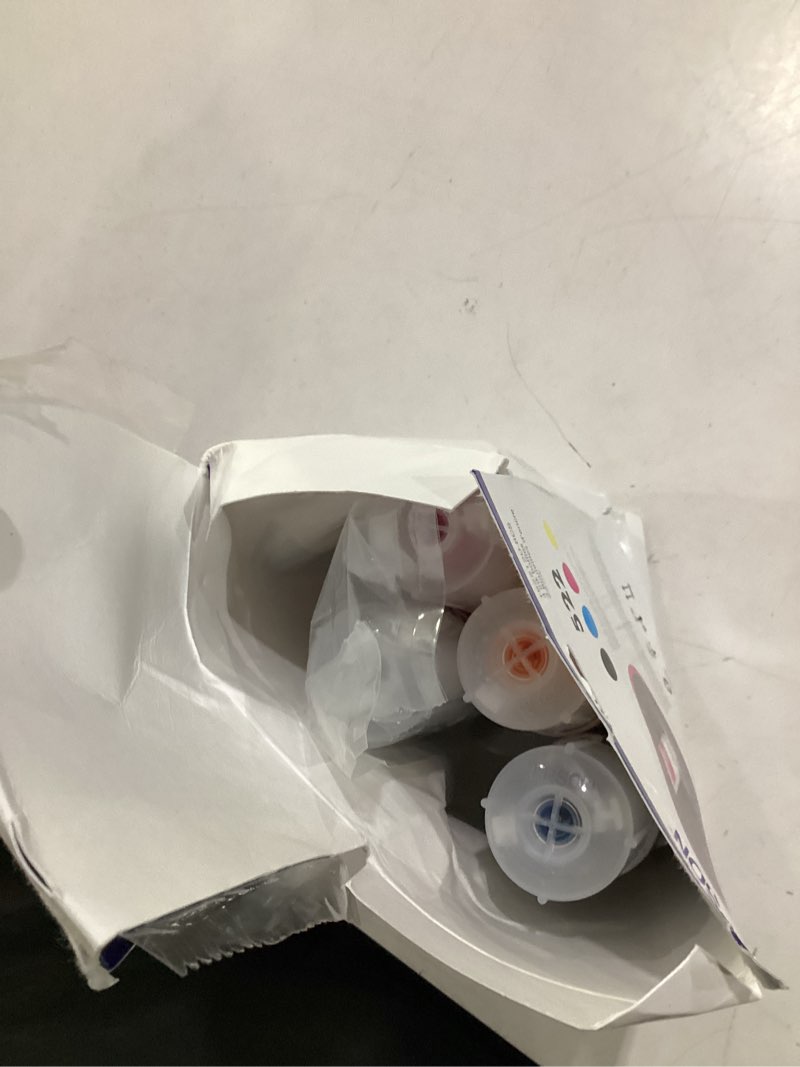Condition photo showing As Is for epson 522 ecotank ink ultra-high capacity bottle black & color combo pack (t522120-bcs) works with et-2720, 2800, 2803, 2840, 4700, 4800, 4810