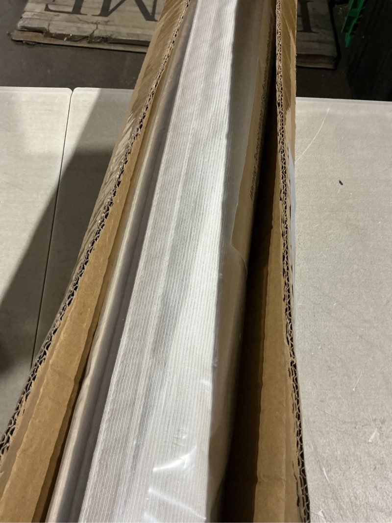 Condition photo showing Good Condition for unishades 100% blackout cordless roman shades for indoor windows & french doors, 37 3/4" w × 60" h - blackout - natural blackout - natural 37 3/4" w × 60" h