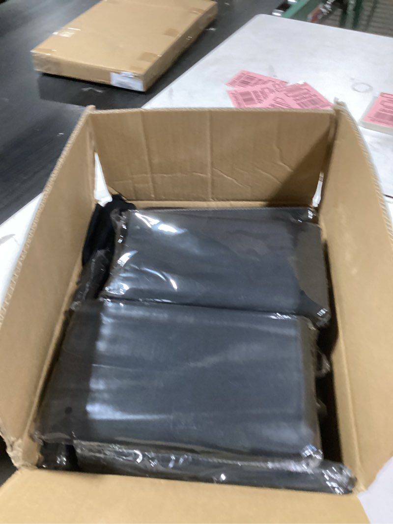 Condition photo showing Good Condition for 12 Pack Black Tablecloth 60 x 126 Inch Rectangular Table Cloth for 8 Foot Rectangle Tables, Wrinkle Resistant Washable Polyester Fabric Table Covers for Wedding Party Banquet Buffet Black 12 Pack - 60 x 126 Inch