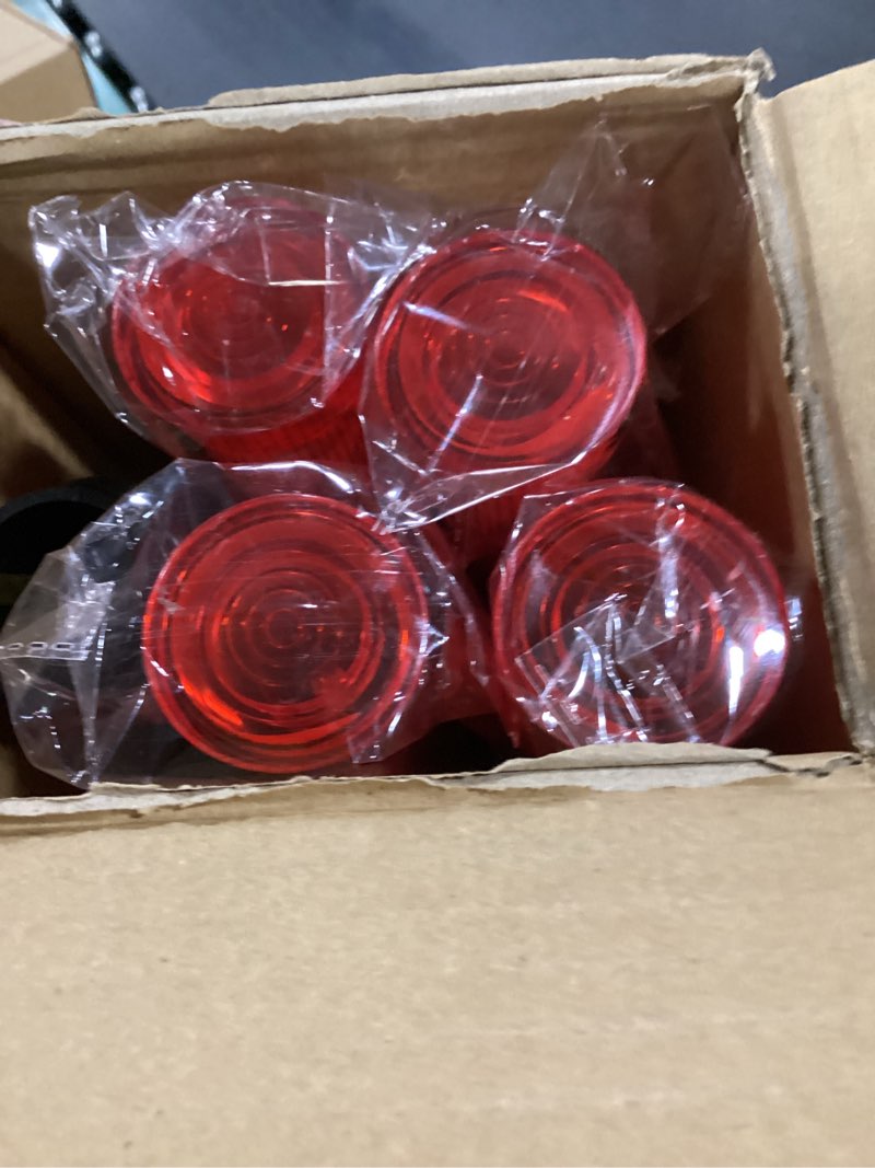 Condition photo showing As Is for RoadHero 4 Pack Traffic Wand, 21 Inch Led Traffic Control Wands with 2 Flashing Modes, Safety Light Baton with Side Clip for Airport, Parking, Car Directing Red 4 Pack