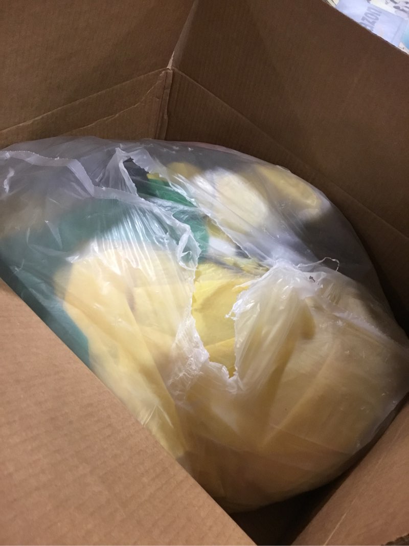 Condition photo showing As Is for COMIN 7 FT Christmas Inflatables Outdoor Decorations, Blow Up Santa Claus Inflatable with Built-in LEDs for Christmas Indoor Outdoor Yard Lawn Garden